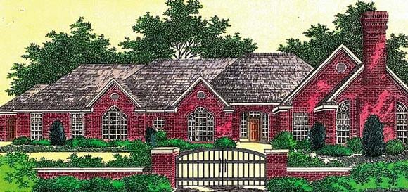 House Plan 66215 Elevation