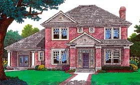 House Plan 66223 with 4 Beds, 4 Baths, 3 Car Garage Elevation House Plan 66223 with 4 Beds, 4 Baths, 3 Car Garage Elevation