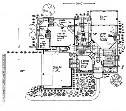 First Level Plan