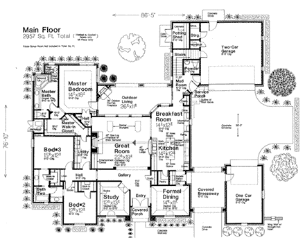 First Level Plan