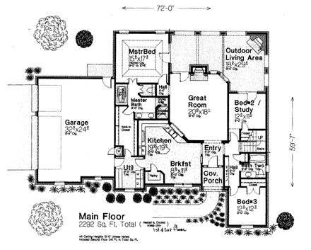 First Level Plan