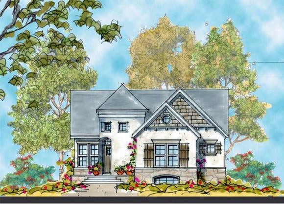 House Plan 66416 Elevation