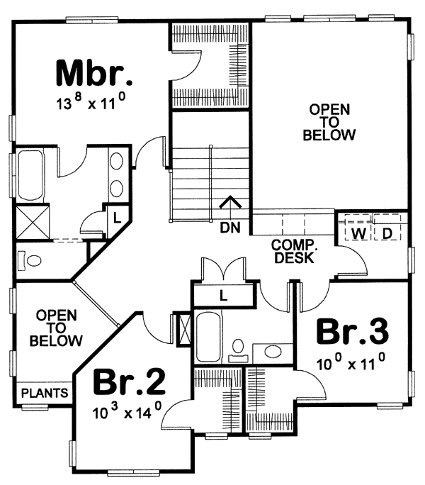 Traditional Level Two of Plan 66417