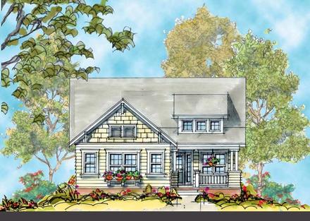 House Plan 66420 Elevation