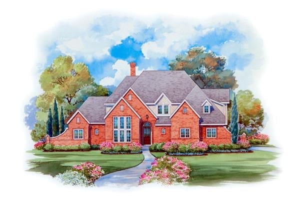 House Plan 66437 Elevation