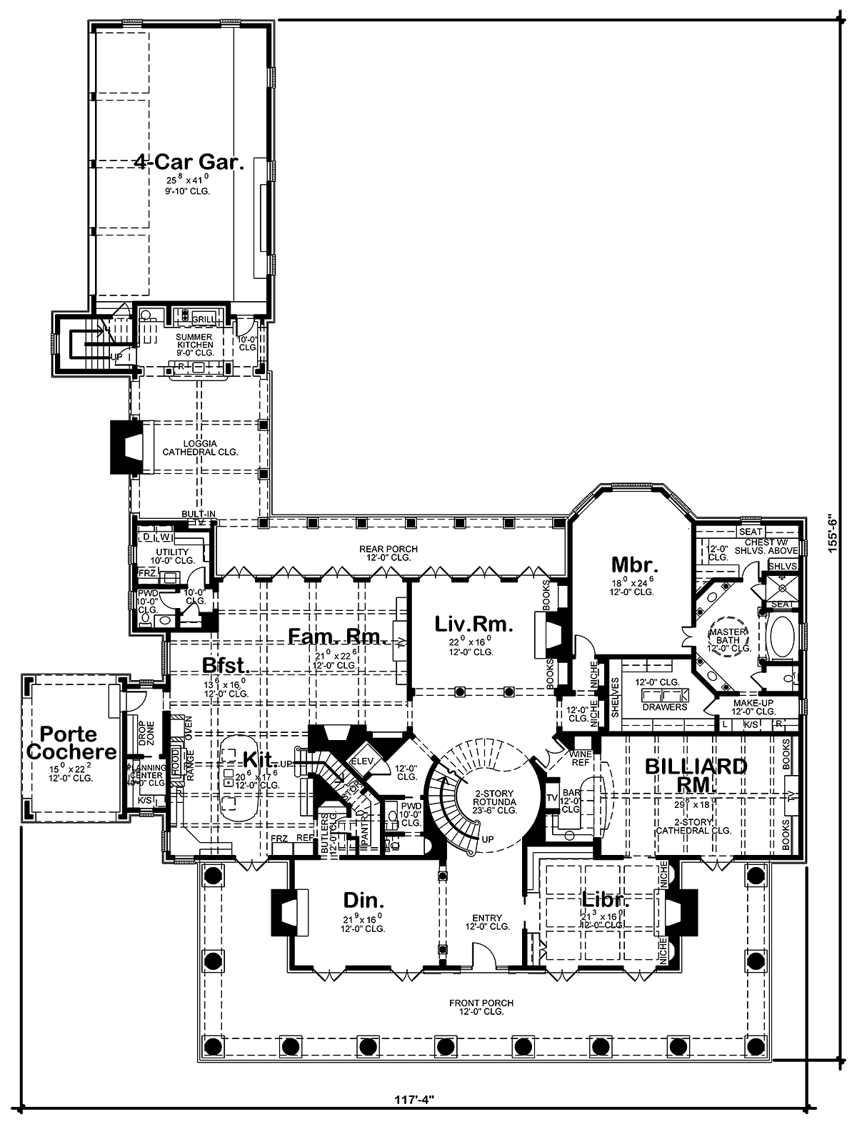Colonial Plantation Level One of Plan 66446