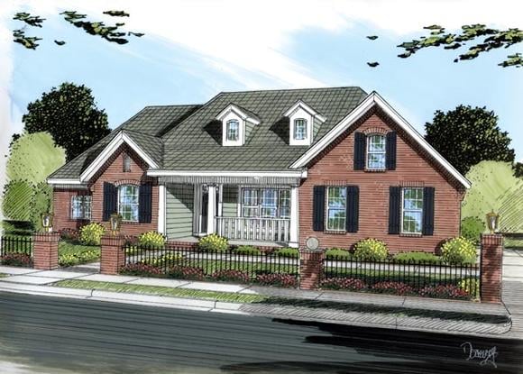 House Plan 66453 Elevation