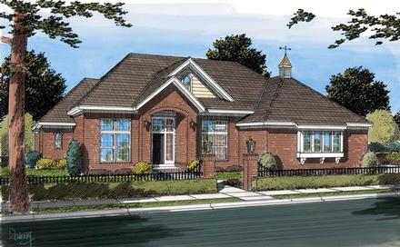 House Plan 66454 Elevation