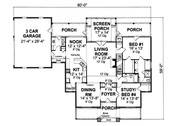 Traditional Level One of Plan 66455