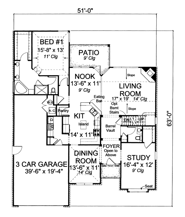 Traditional Level One of Plan 66463