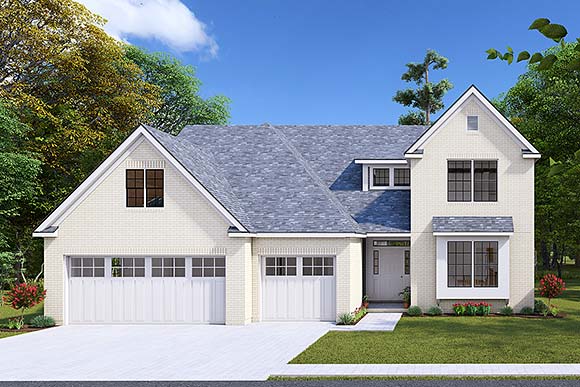 House Plan 66465 Elevation