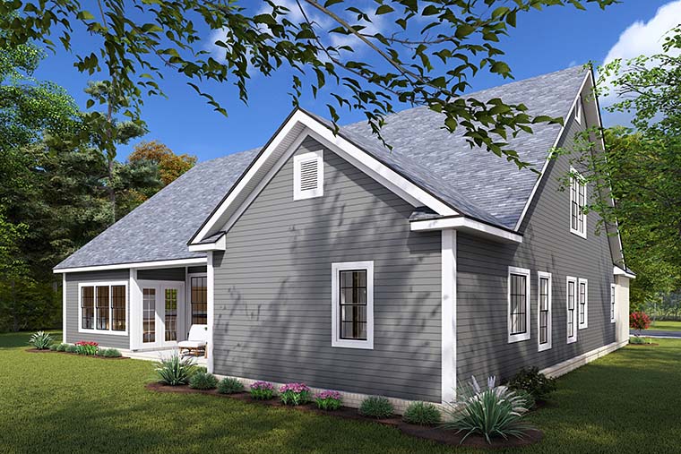 Traditional Plan with 2171 Sq. Ft., 3 Bedrooms, 3 Bathrooms, 3 Car Garage Picture 6
