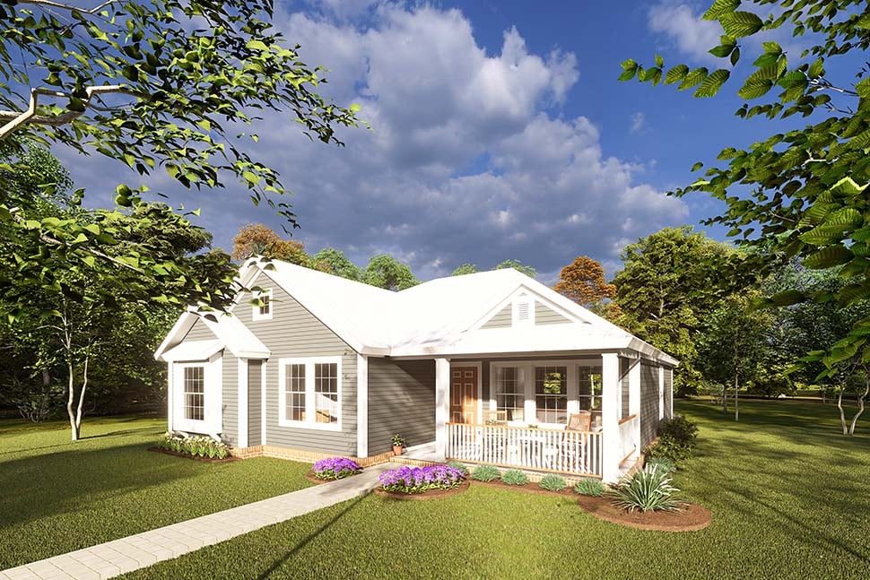 Traditional Plan with 1481 Sq. Ft., 4 Bedrooms, 2 Bathrooms Picture 5