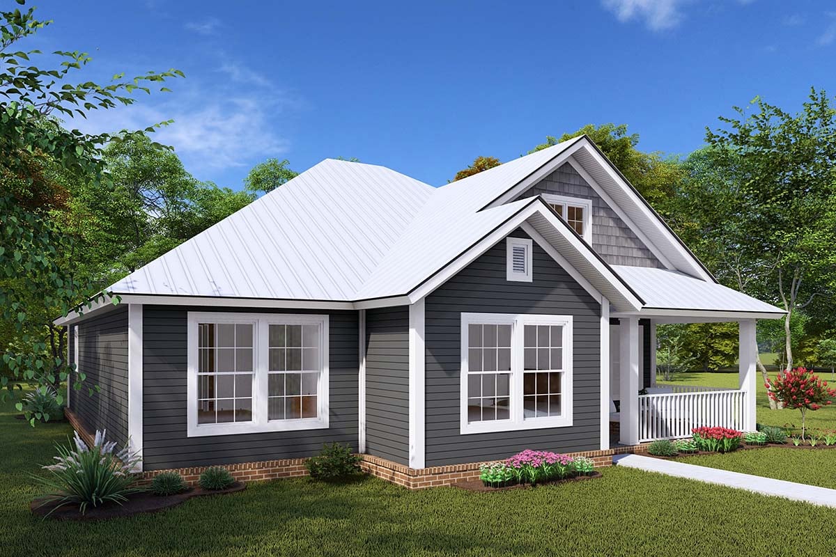 Traditional Plan with 1286 Sq. Ft., 3 Bedrooms, 2 Bathrooms Picture 3