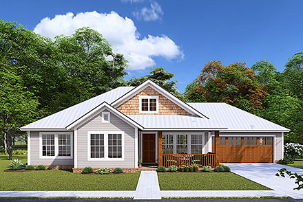 House Plan 66475 Elevation