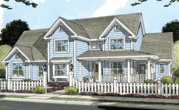 House Plan 66481 Elevation