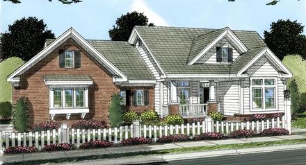 House Plan 66483 Elevation