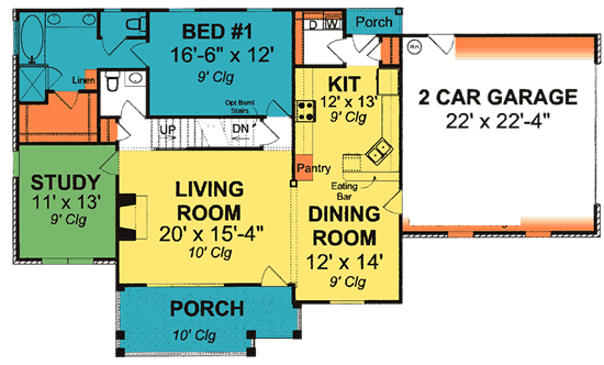 Traditional Level One of Plan 66495