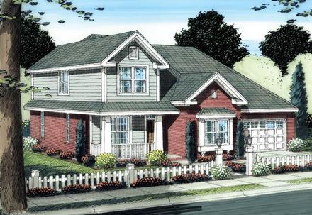 House Plan 66503 Elevation