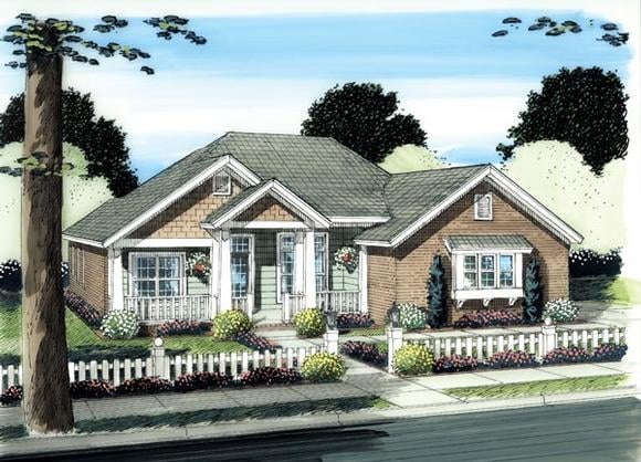 House Plan 66507 Elevation