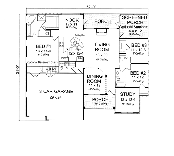 Traditional Level One of Plan 66511