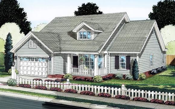 House Plan 66517 Elevation