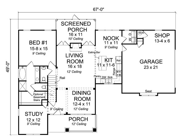 Traditional Level One of Plan 66519