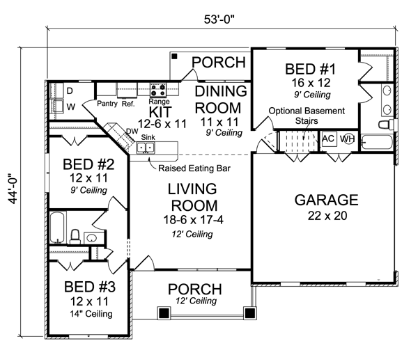 Traditional Level One of Plan 66524