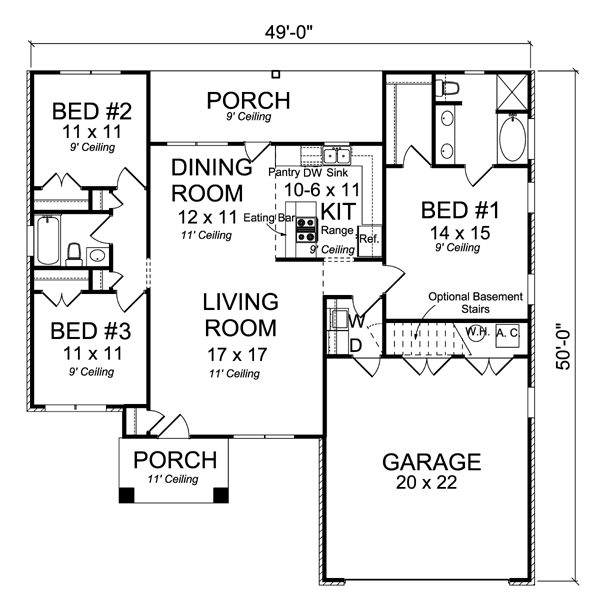 Traditional Level One of Plan 66527