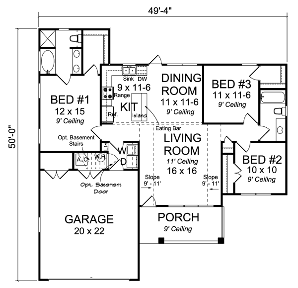 Traditional Level One of Plan 66530