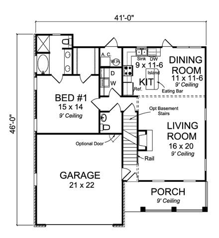 First Level Plan