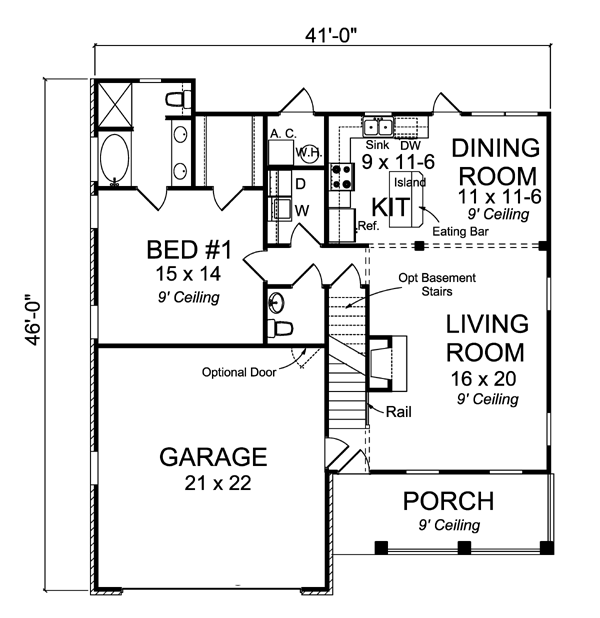 Traditional Level One of Plan 66532