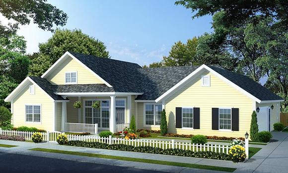 House Plan 66534 Elevation