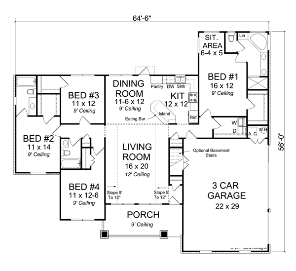 Traditional Level One of Plan 66545