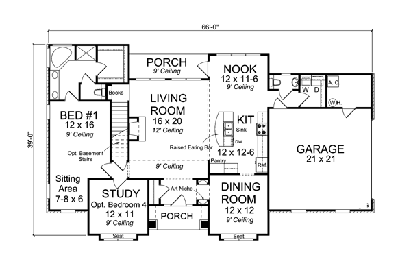 Traditional Level One of Plan 66550