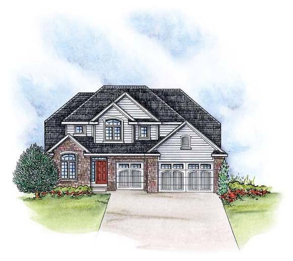 House Plan 66578 Elevation