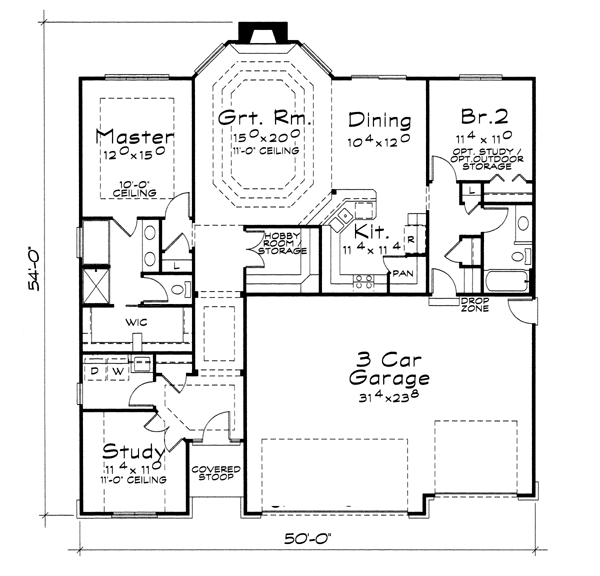 Traditional Level One of Plan 66581