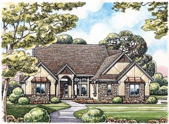 House Plan 66594 Elevation