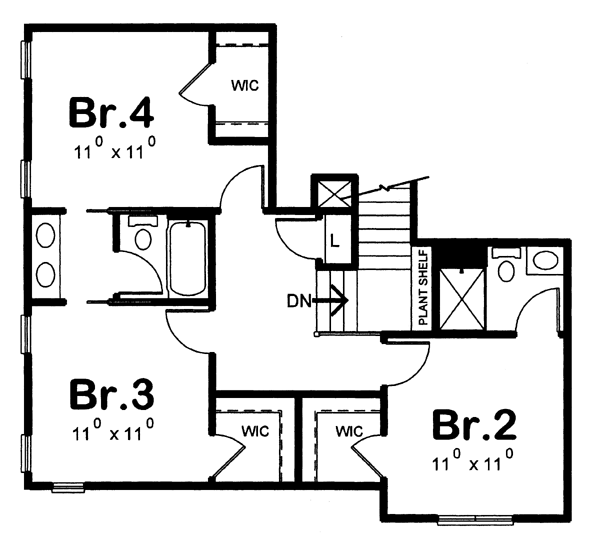 Craftsman Level Two of Plan 66598