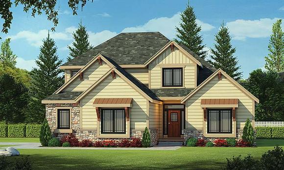 House Plan 66598 Elevation