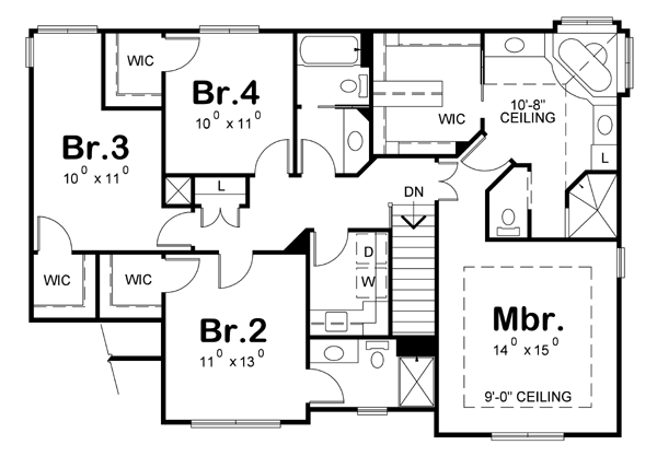 Craftsman Level Two of Plan 66599