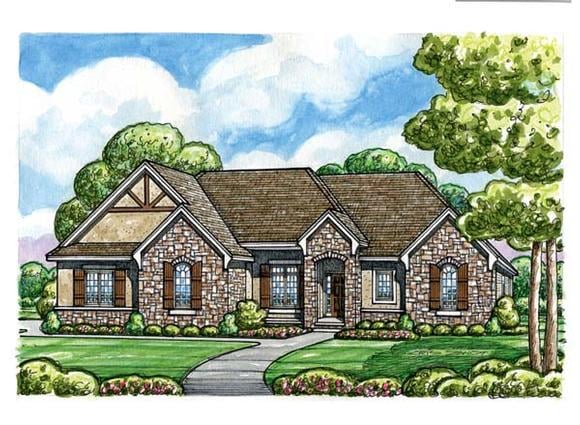 House Plan 66607 Elevation