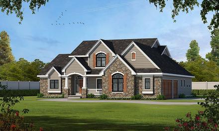 House Plan 66609 Elevation