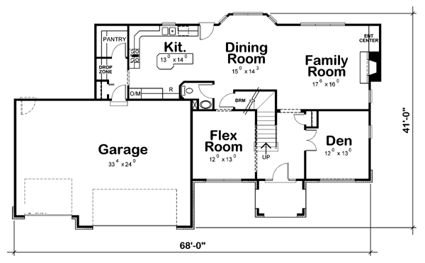 Traditional Level One of Plan 66617