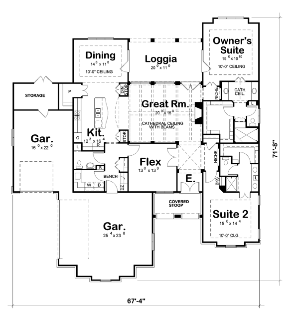 Country European Level One of Plan 66625