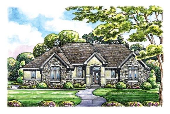 House Plan 66658 Elevation