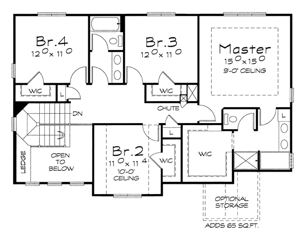 Craftsman Level Two of Plan 66662