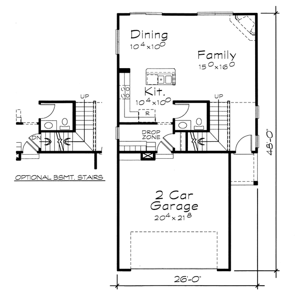 Traditional Level One of Plan 66672