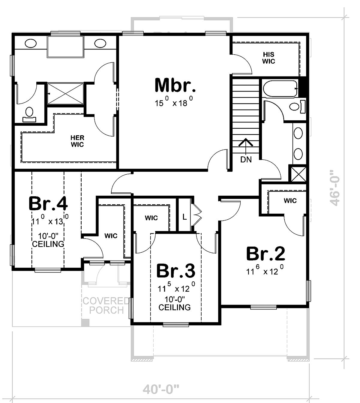 Craftsman Level Two of Plan 66685