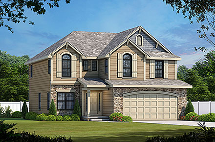 House Plan 66685 Elevation